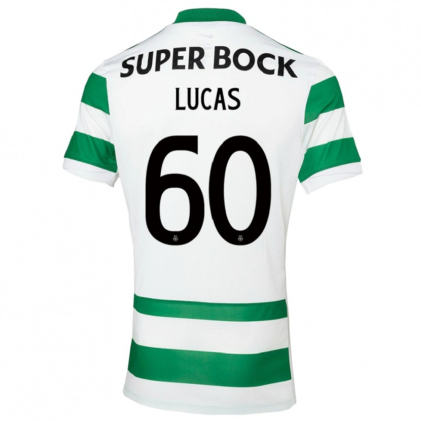 Danxen Dětské Rayan Lucas #60 Zelená Bílá Domů Hráčské Dresy 2025/26 Dres