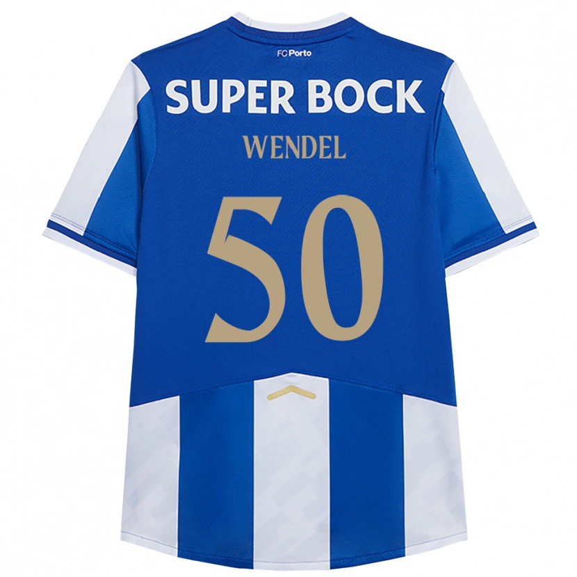 Danxen Dětské Wendel #50 Modrá Bílá Domů Hráčské Dresy 2025/26 Dres