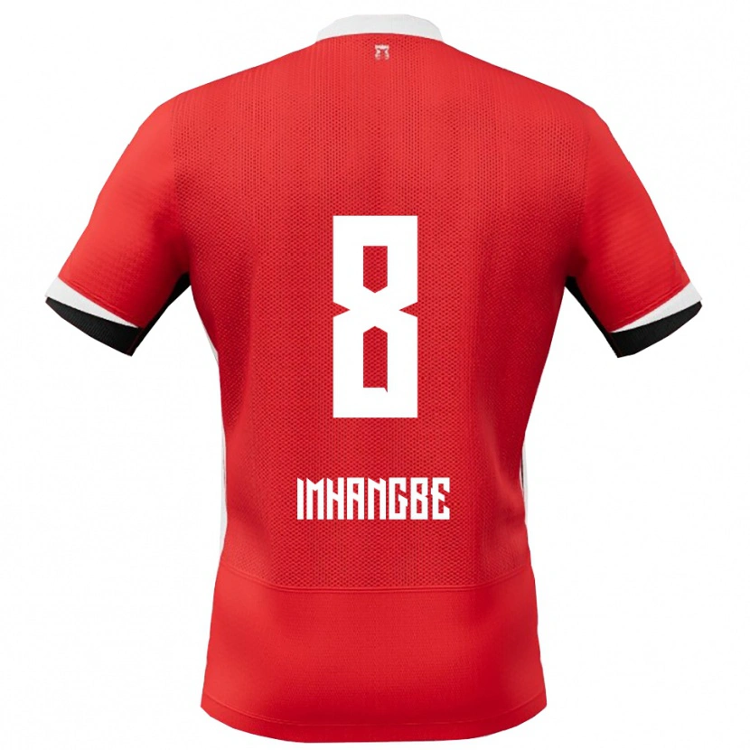 Danxen Dětské Amani Imhangbe #8 Červená Bílá Domů Hráčské Dresy 2025/26 Dres