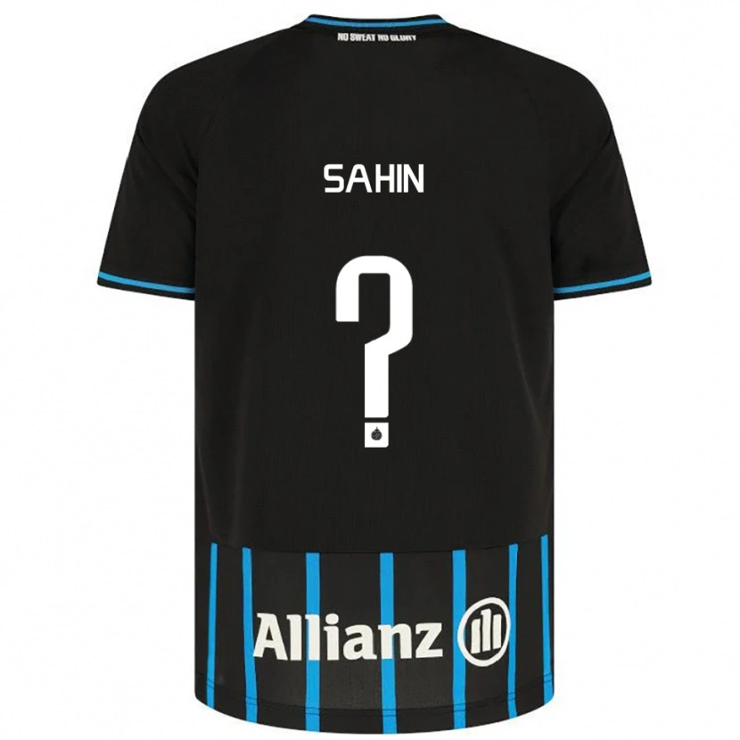 Danxen Dětské Ilhan Sahin #0 Černá Modrá Domů Hráčské Dresy 2025/26 Dres