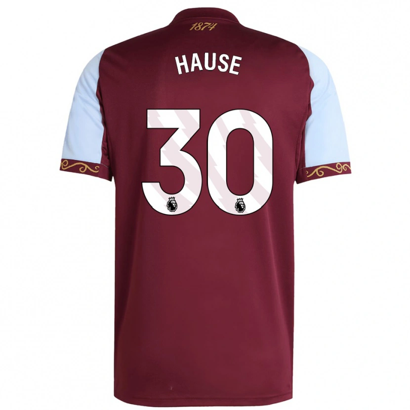 Danxen Dětské Kortney Hause #30 Burgundská Nebesky Modrá Domů Hráčské Dresy 2025/26 Dres