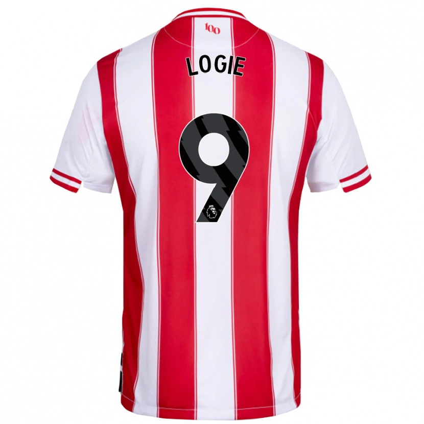 Danxen Dětské Chloe Logie #9 Červená Bílá Domů Hráčské Dresy 2025/26 Dres