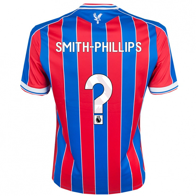Danxen Dětské Kairo Smith-Phillips #0 Modrá Červená Bílá Domů Hráčské Dresy 2025/26 Dres