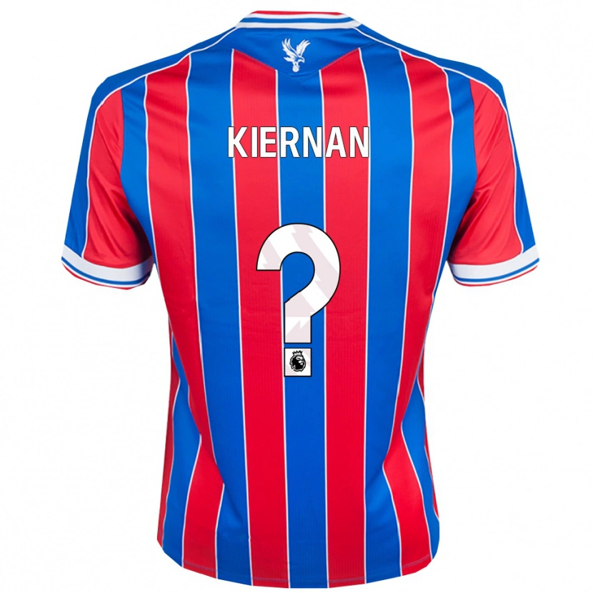 Danxen Dětské Brendan Kiernan #0 Modrá Červená Bílá Domů Hráčské Dresy 2025/26 Dres