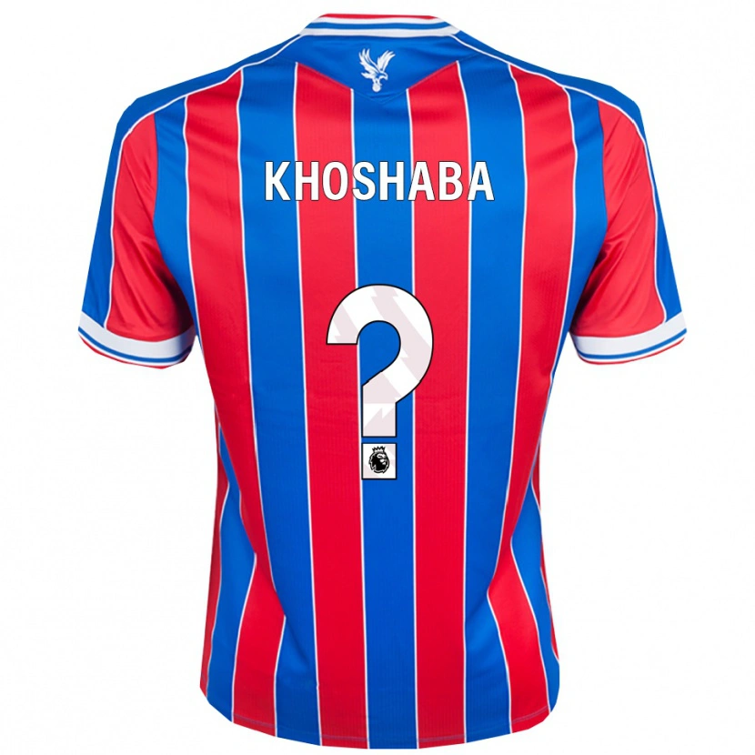 Danxen Dětské Joseph Khoshaba #0 Modrá Červená Bílá Domů Hráčské Dresy 2025/26 Dres