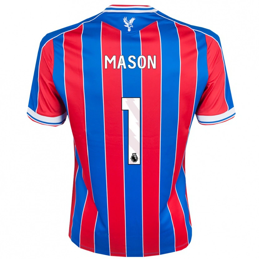 Danxen Dětské Jack Mason #1 Modrá Červená Bílá Domů Hráčské Dresy 2025/26 Dres