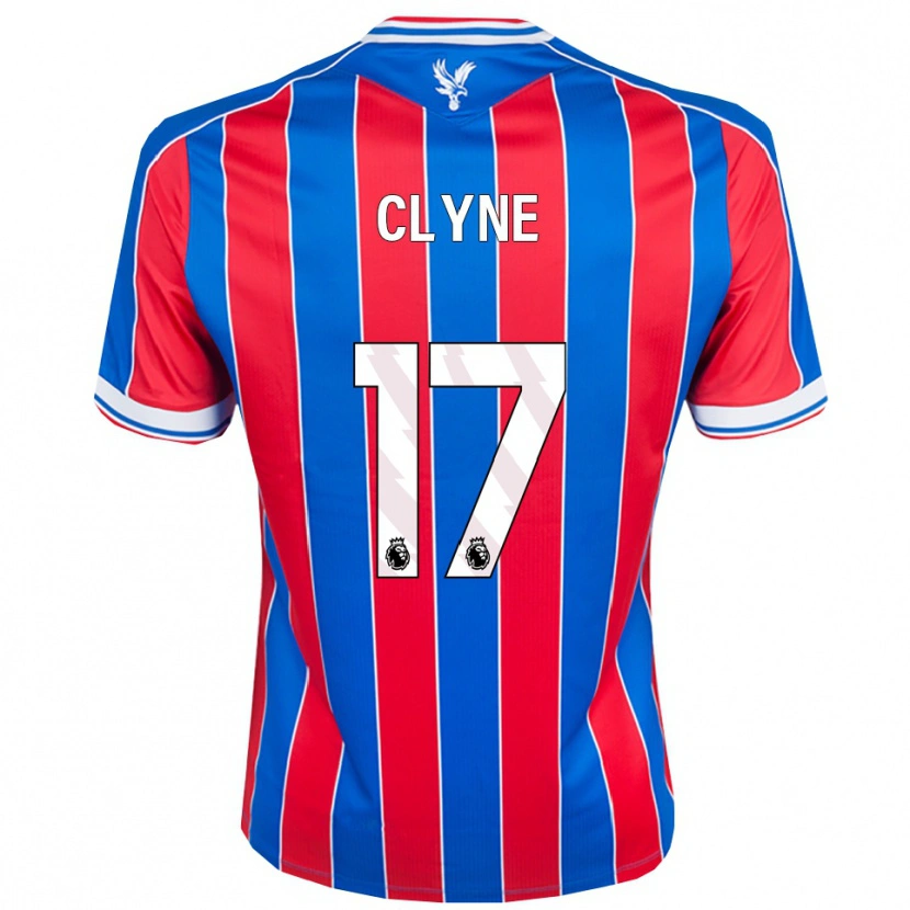 Danxen Dětské Nathaniel Clyne #17 Modrá Červená Bílá Domů Hráčské Dresy 2025/26 Dres