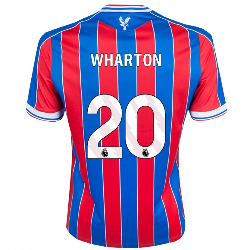 Danxen Dětské Adam Wharton #20 Modrá Červená Bílá Domů Hráčské Dresy 2025/26 Dres