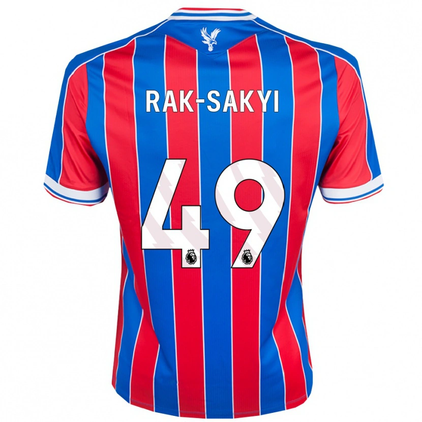 Danxen Dětské Jesurun Rak-Sakyi #49 Modrá Červená Bílá Domů Hráčské Dresy 2025/26 Dres