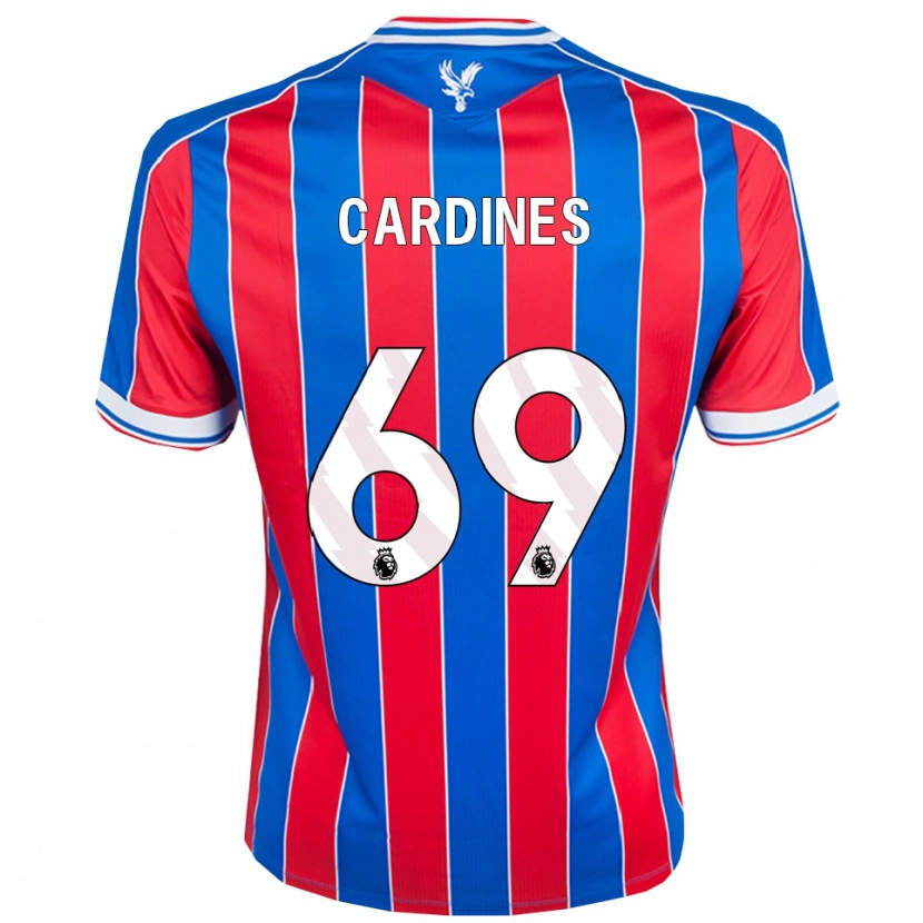 Danxen Dětské Rio Cardines #69 Modrá Červená Bílá Domů Hráčské Dresy 2025/26 Dres