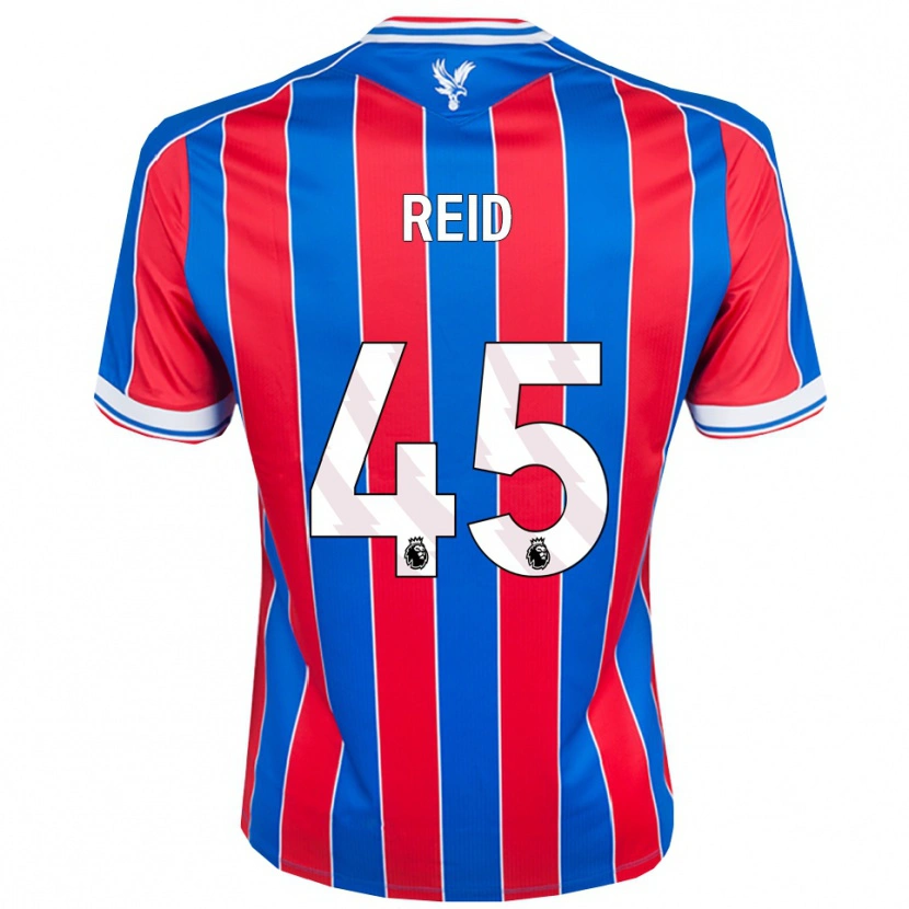 Danxen Dětské Dylan Reid #45 Modrá Červená Bílá Domů Hráčské Dresy 2025/26 Dres