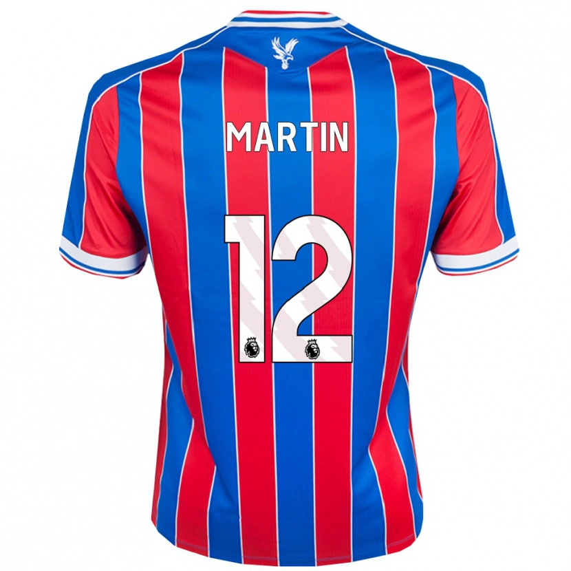 Danxen Dětské Donte Martin #12 Modrá Červená Bílá Domů Hráčské Dresy 2025/26 Dres