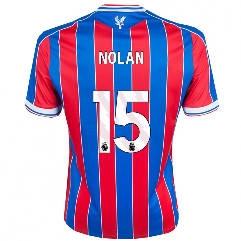 Danxen Dětské Hayley Nolan #15 Modrá Červená Bílá Domů Hráčské Dresy 2025/26 Dres