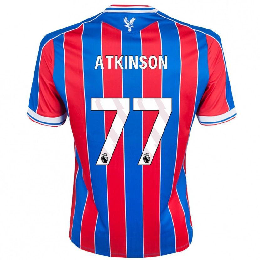 Danxen Dětské Isibeal Atkinson #77 Modrá Červená Bílá Domů Hráčské Dresy 2025/26 Dres