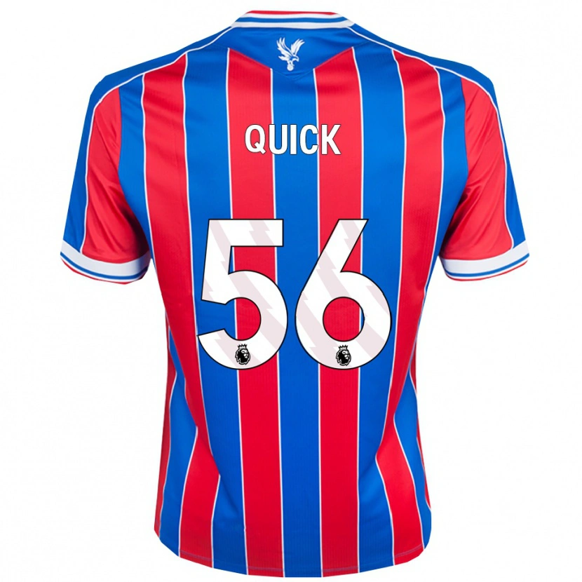 Danxen Dětské Daniel Quick #56 Modrá Červená Bílá Domů Hráčské Dresy 2025/26 Dres