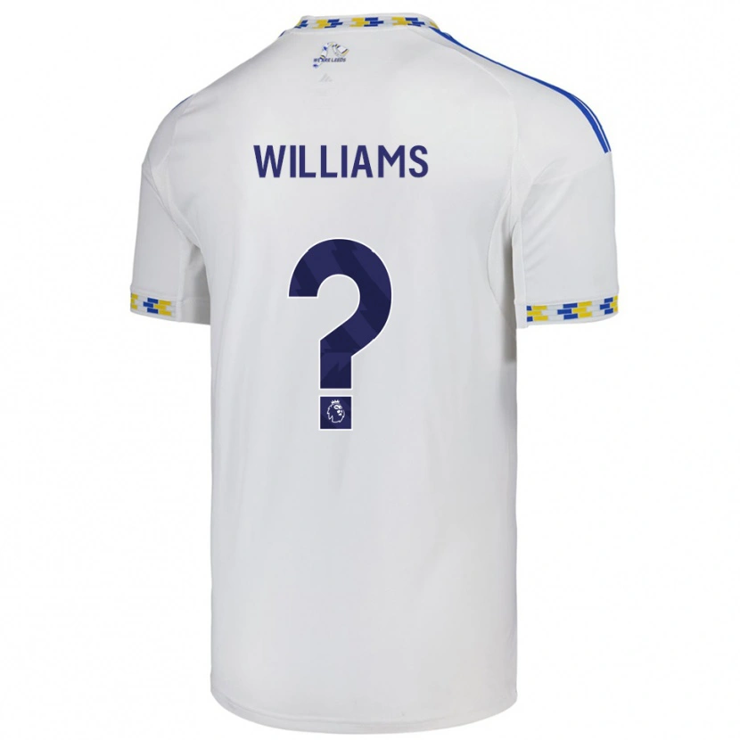 Danxen Dětské Paige Williams #0 Bílá Modrá Domů Hráčské Dresy 2025/26 Dres