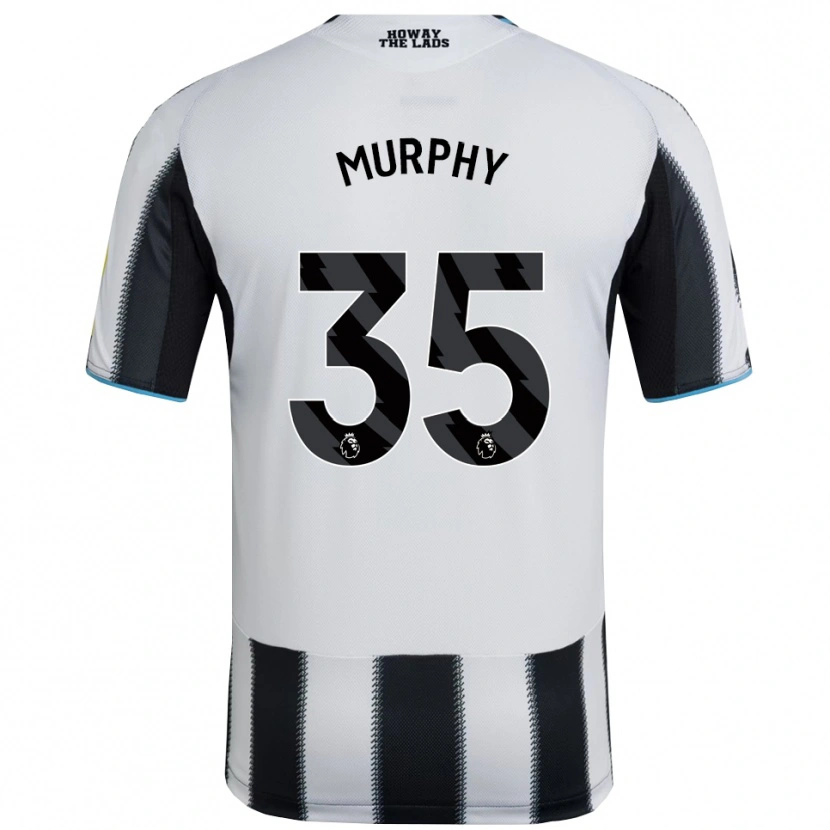 Danxen Dětské Emily Murphy #35 Černá Bílá Domů Hráčské Dresy 2025/26 Dres