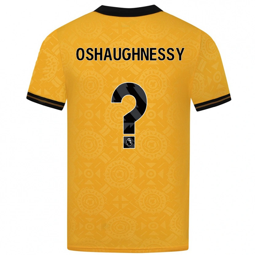 Danxen Dětské Joe Oshaughnessy #0 Žlutá Černá Domů Hráčské Dresy 2025/26 Dres