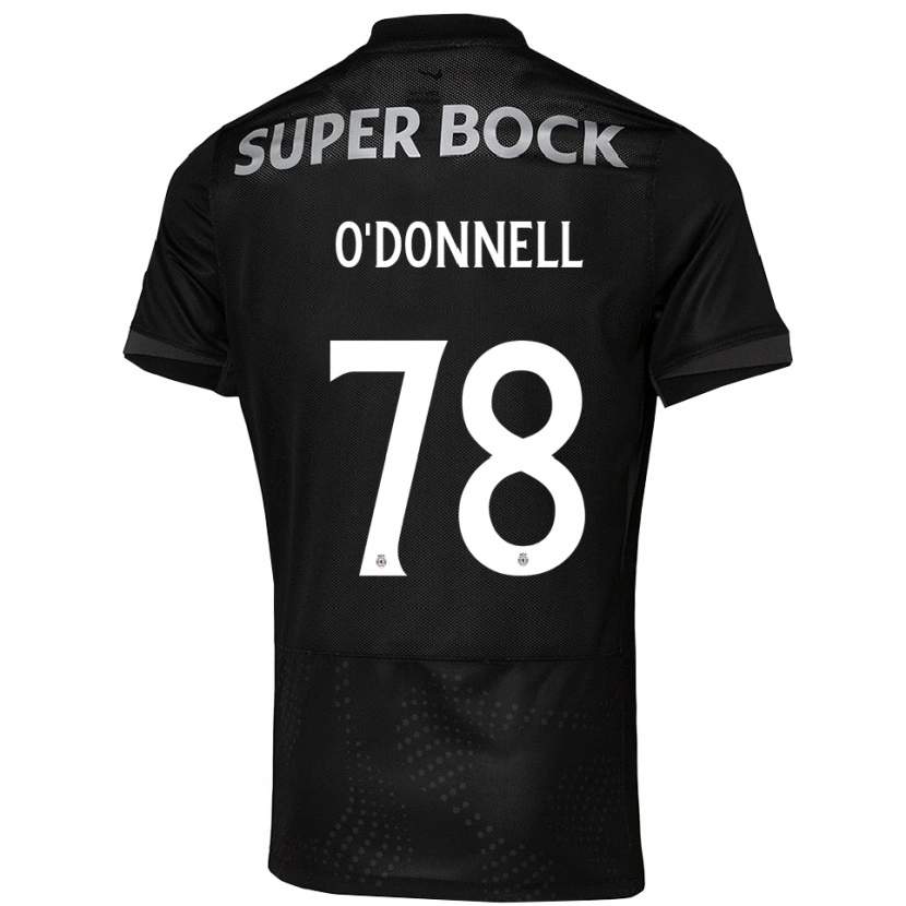 Danxen Dětské Miri O'donnell #78 Černá Bílá Daleko Hráčské Dresy 2025/26 Dres