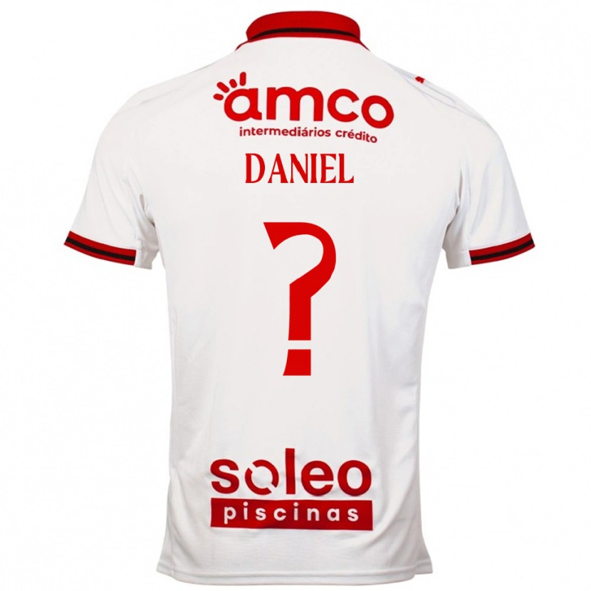 Danxen Dětské Paulo Daniel #0 Bílá Červená Daleko Hráčské Dresy 2025/26 Dres