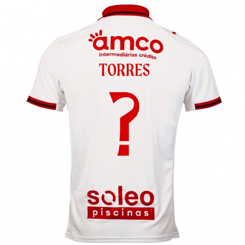 Danxen Dětské Marco Torres #0 Bílá Červená Daleko Hráčské Dresy 2025/26 Dres