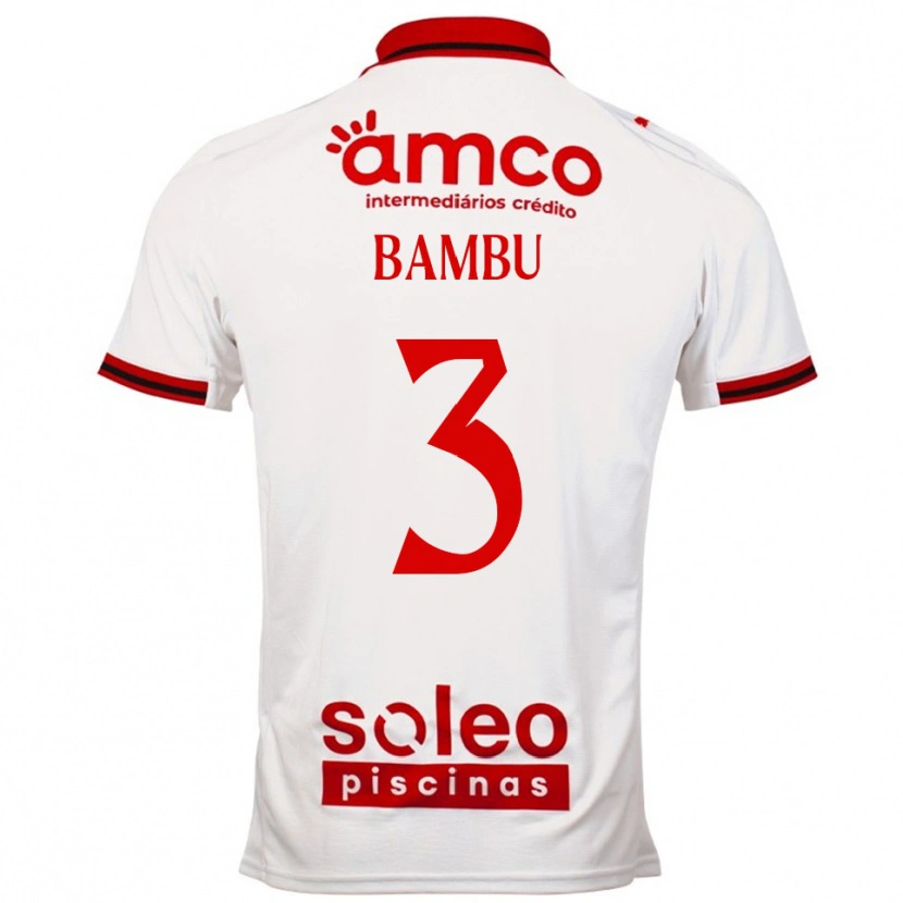 Danxen Dětské Robson Bambu #3 Bílá Červená Daleko Hráčské Dresy 2025/26 Dres