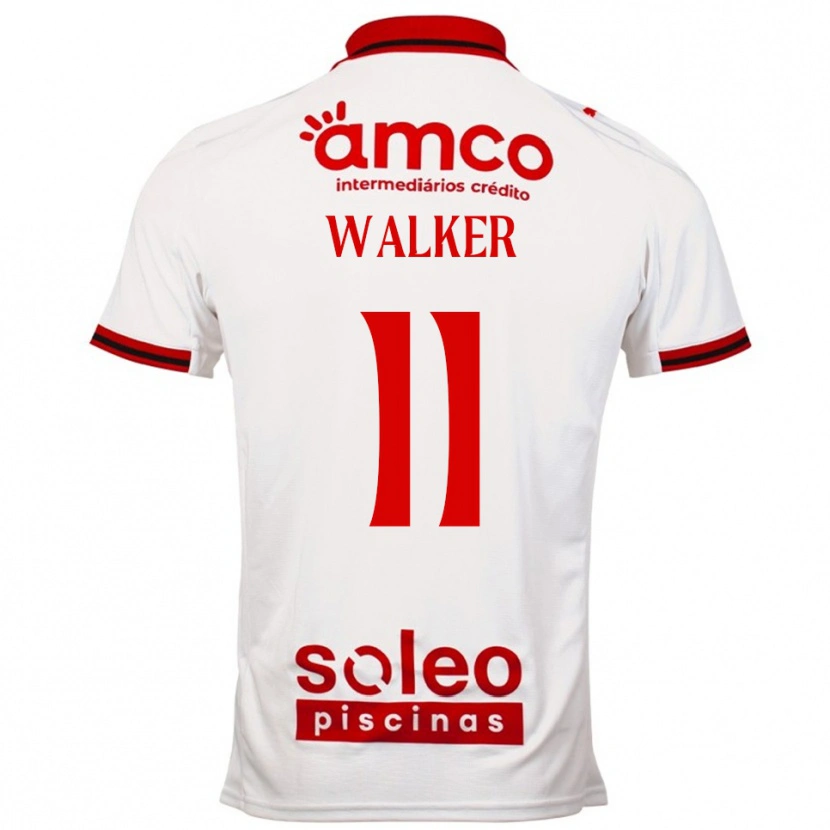 Danxen Dětské Ellie Walker #11 Bílá Červená Daleko Hráčské Dresy 2025/26 Dres
