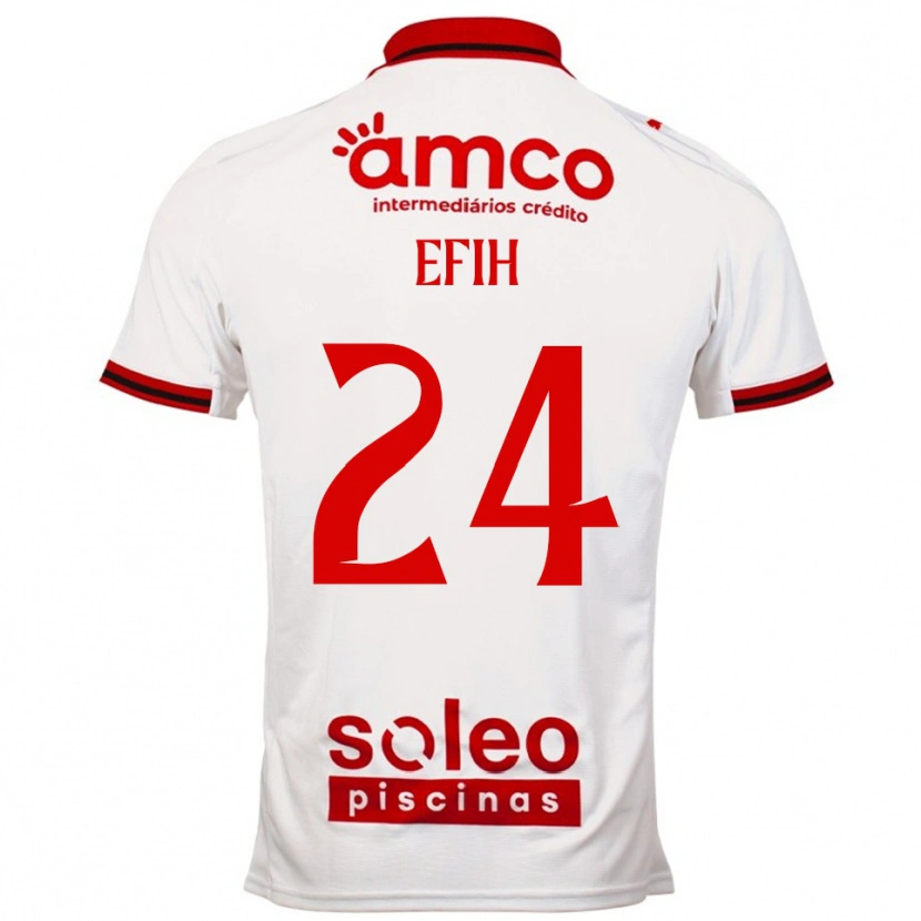 Danxen Dětské Peace Efih #24 Bílá Červená Daleko Hráčské Dresy 2025/26 Dres