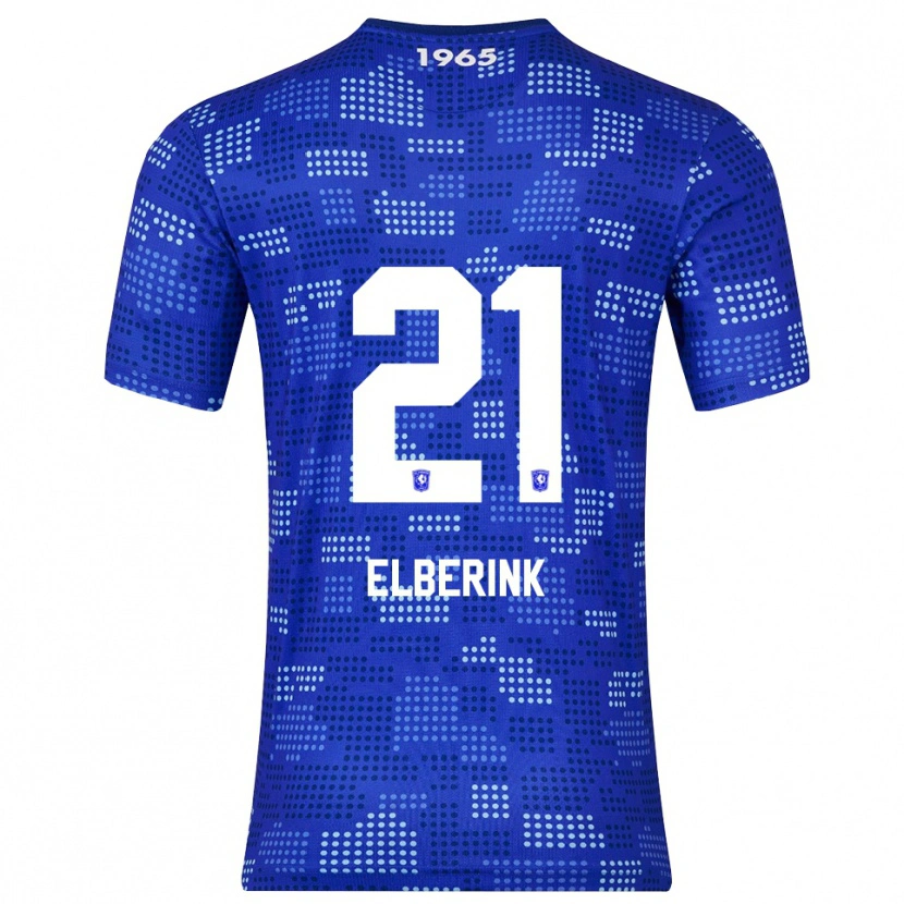 Danxen Dětské Eva Oude Elberink #21 Modrá Nebesky Modrá Daleko Hráčské Dresy 2025/26 Dres