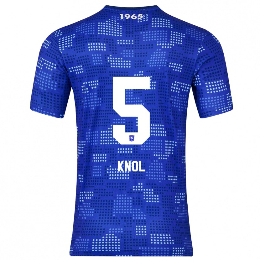 Danxen Dětské Anna Knol #5 Modrá Nebesky Modrá Daleko Hráčské Dresy 2025/26 Dres