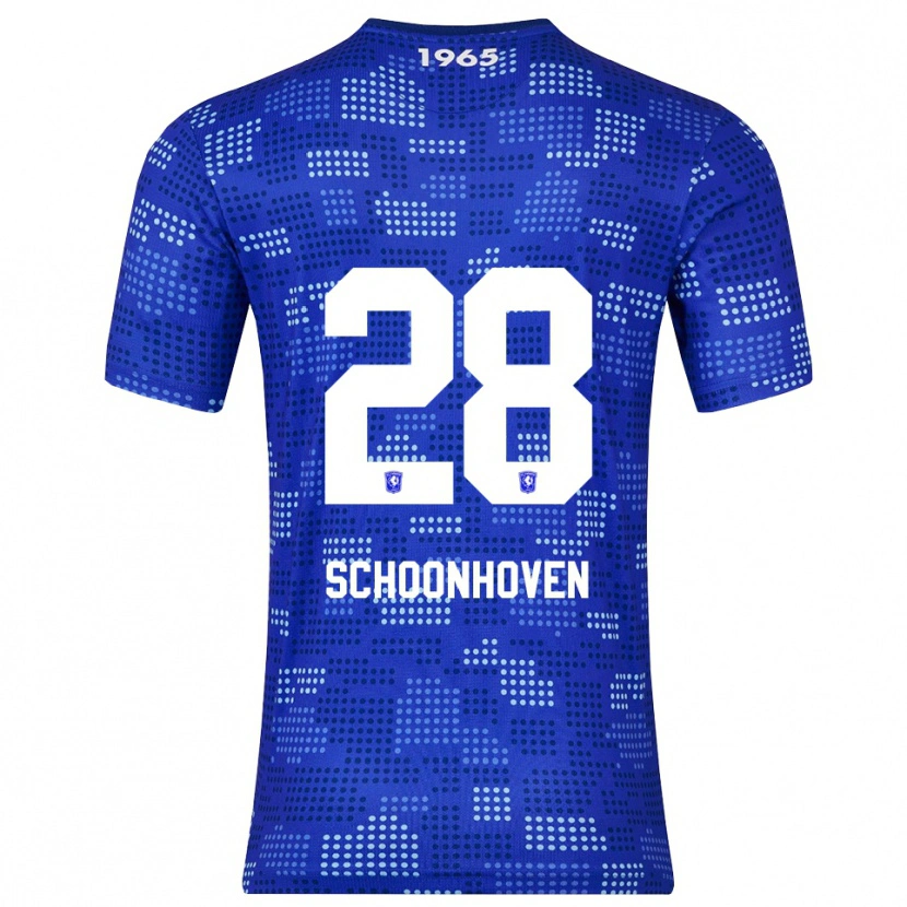 Danxen Dětské Roman Schoonhoven #28 Modrá Nebesky Modrá Daleko Hráčské Dresy 2025/26 Dres