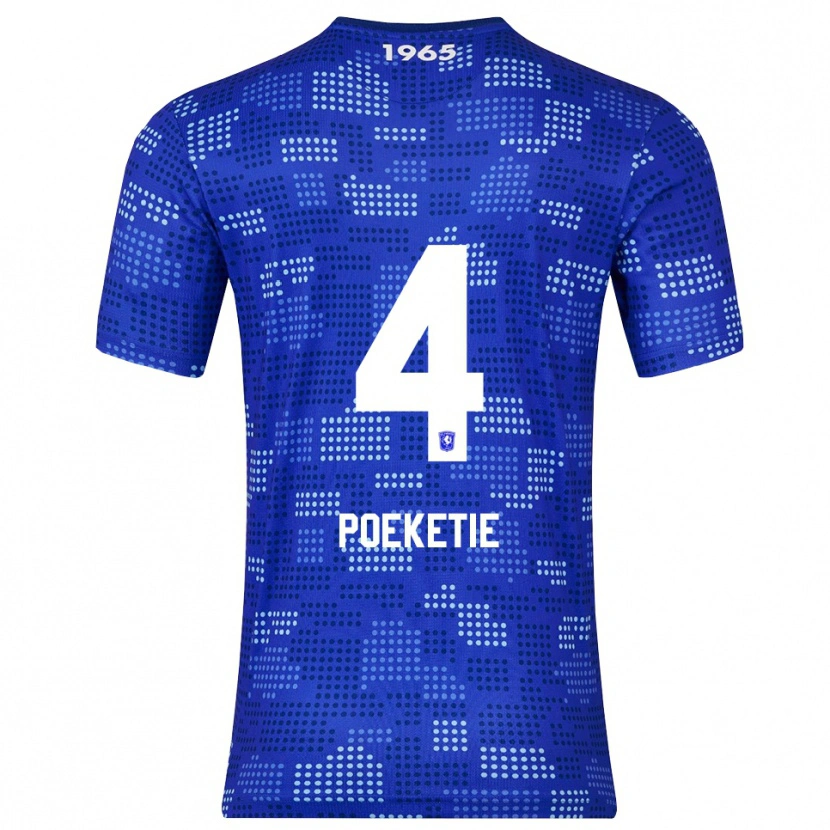Danxen Dětské Maik Poeketie #4 Modrá Nebesky Modrá Daleko Hráčské Dresy 2025/26 Dres