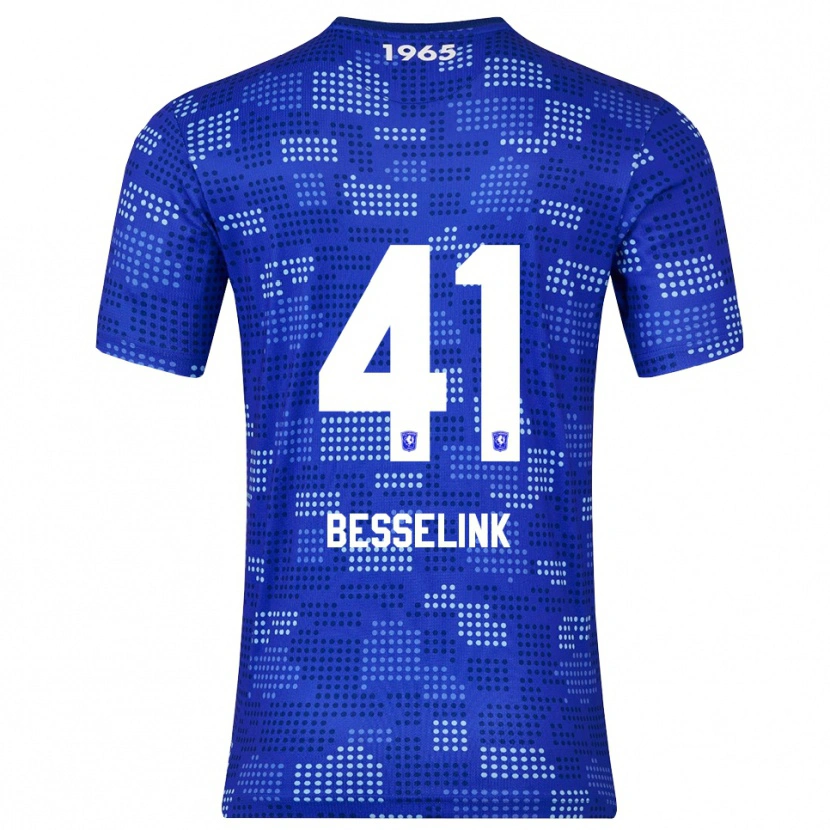 Danxen Dětské Gijs Besselink #41 Modrá Nebesky Modrá Daleko Hráčské Dresy 2025/26 Dres