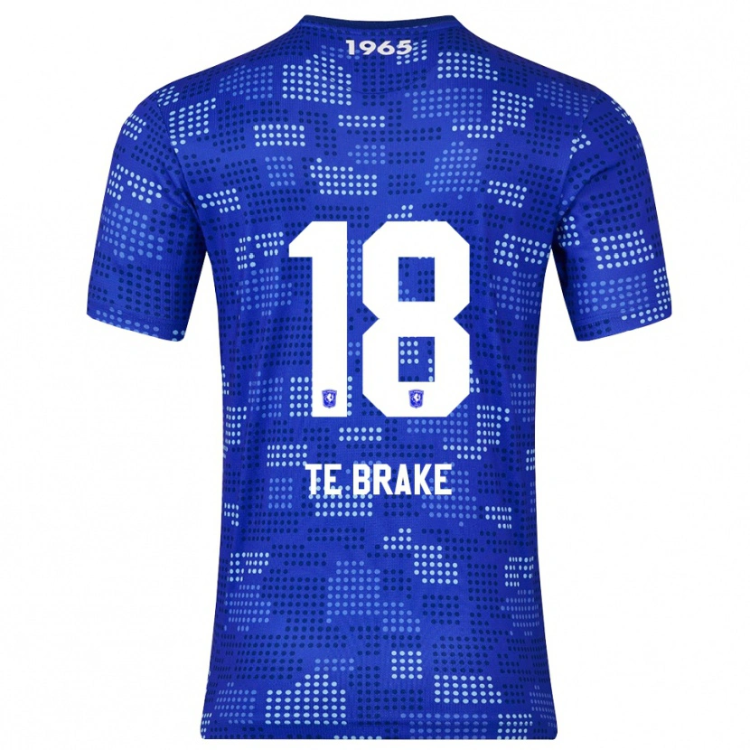 Danxen Dětské Sophie Te Brake #18 Modrá Nebesky Modrá Daleko Hráčské Dresy 2025/26 Dres