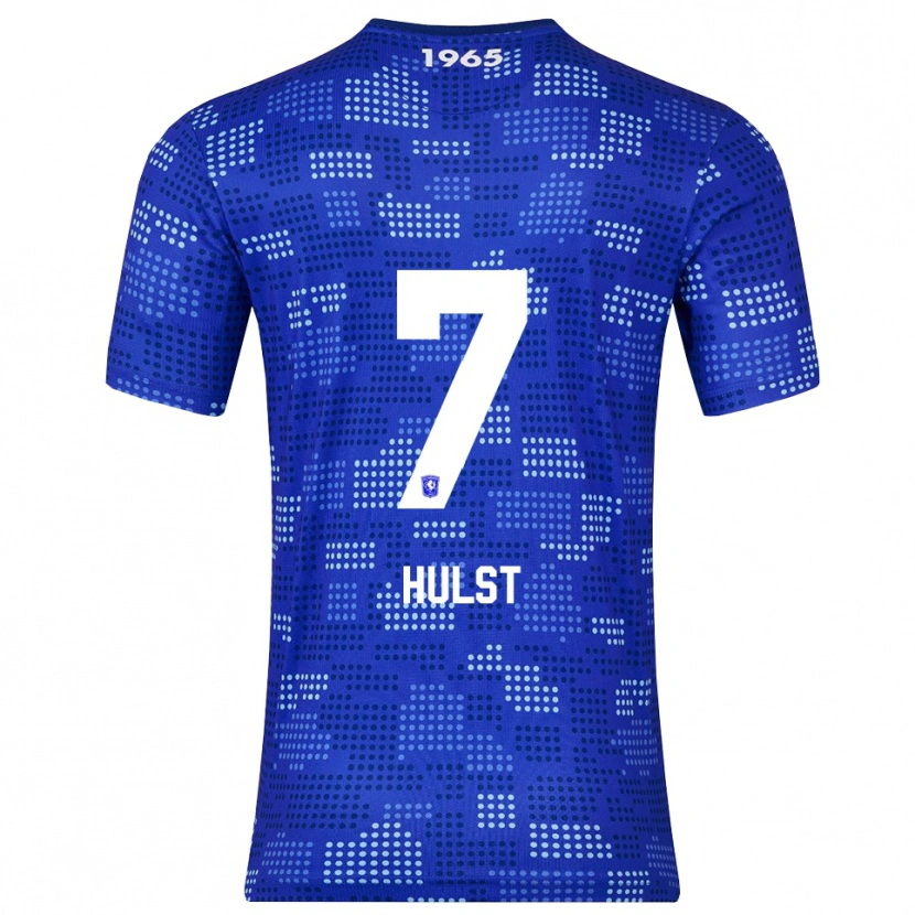 Danxen Dětské Charlotte Hulst #7 Modrá Nebesky Modrá Daleko Hráčské Dresy 2025/26 Dres