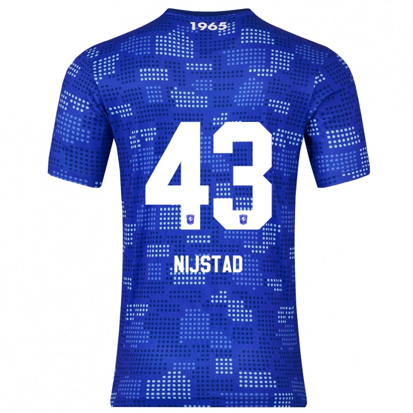 Danxen Dětské Ruud Nijstad #43 Modrá Nebesky Modrá Daleko Hráčské Dresy 2025/26 Dres