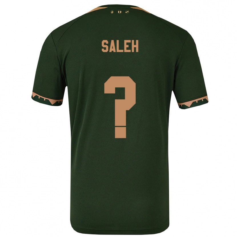 Danxen Dětské Amir Saleh #0 Zelená Zlatá Daleko Hráčské Dresy 2025/26 Dres