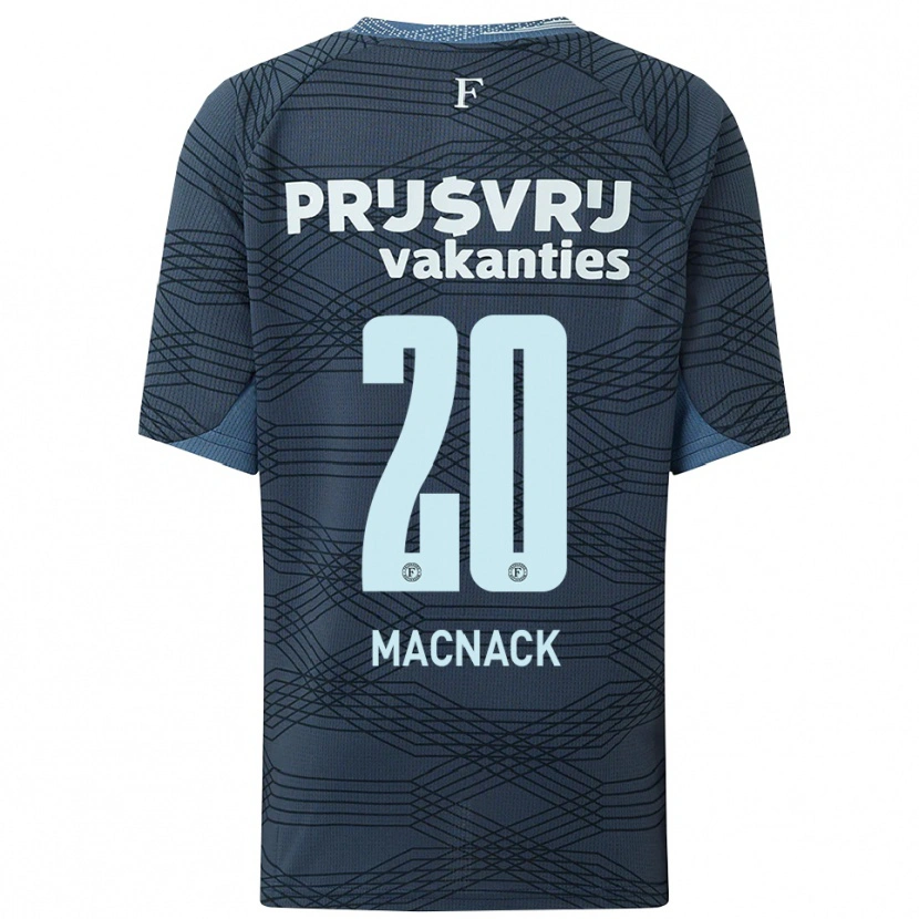 Danxen Dětské Jenairo Macnack #20 Černá Šedá Daleko Hráčské Dresy 2025/26 Dres