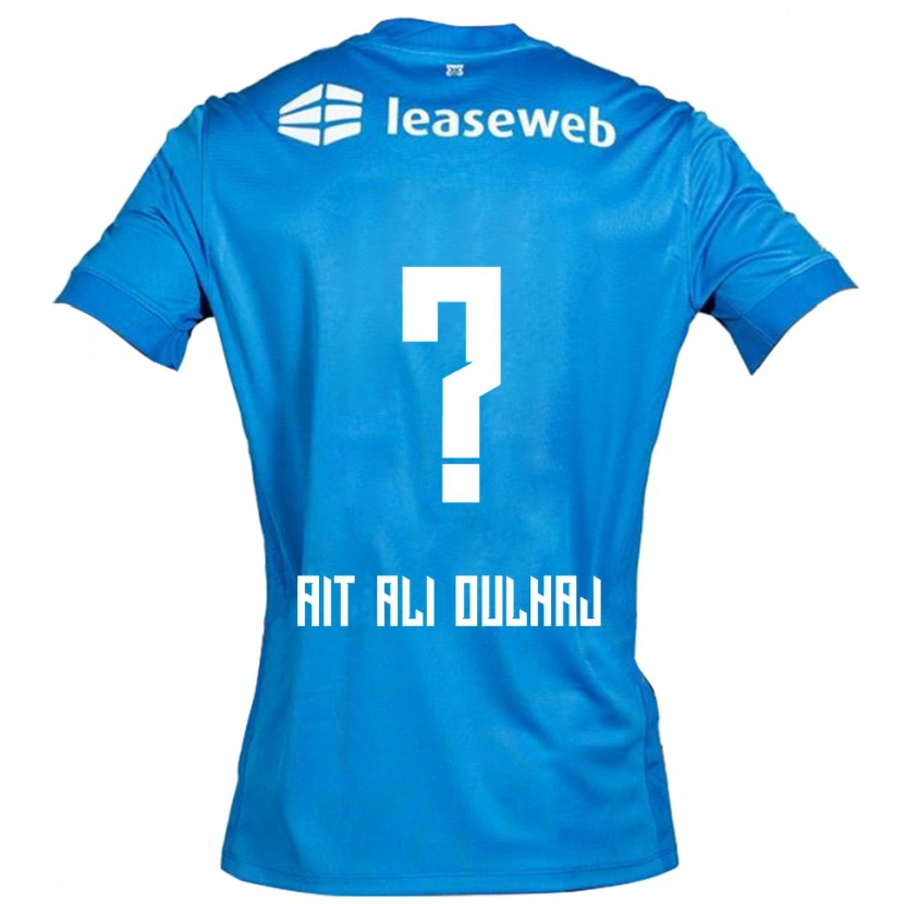 Danxen Dětské Adam Ait Ali Oulhaj #0 Modrá Bílá Daleko Hráčské Dresy 2025/26 Dres