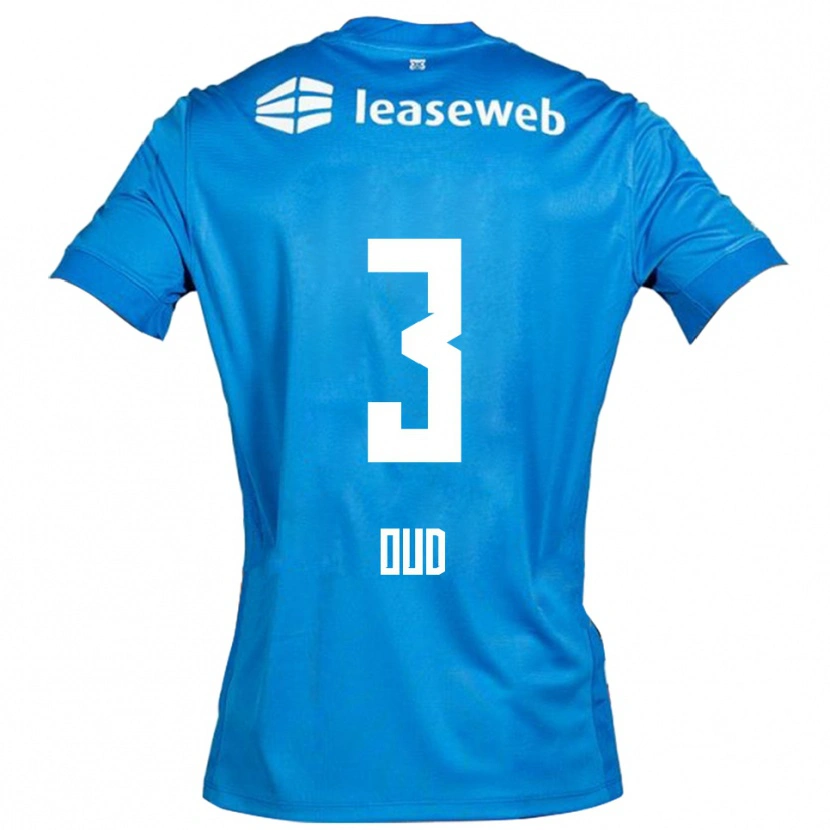 Danxen Dětské Joeri Oud #3 Modrá Bílá Daleko Hráčské Dresy 2025/26 Dres