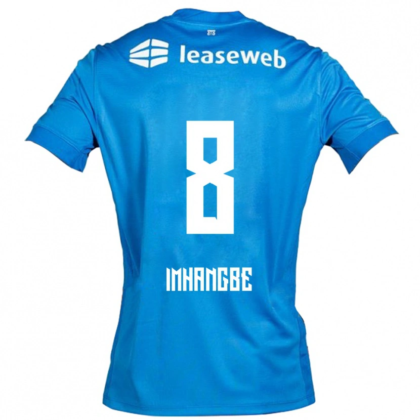 Danxen Dětské Amani Imhangbe #8 Modrá Bílá Daleko Hráčské Dresy 2025/26 Dres