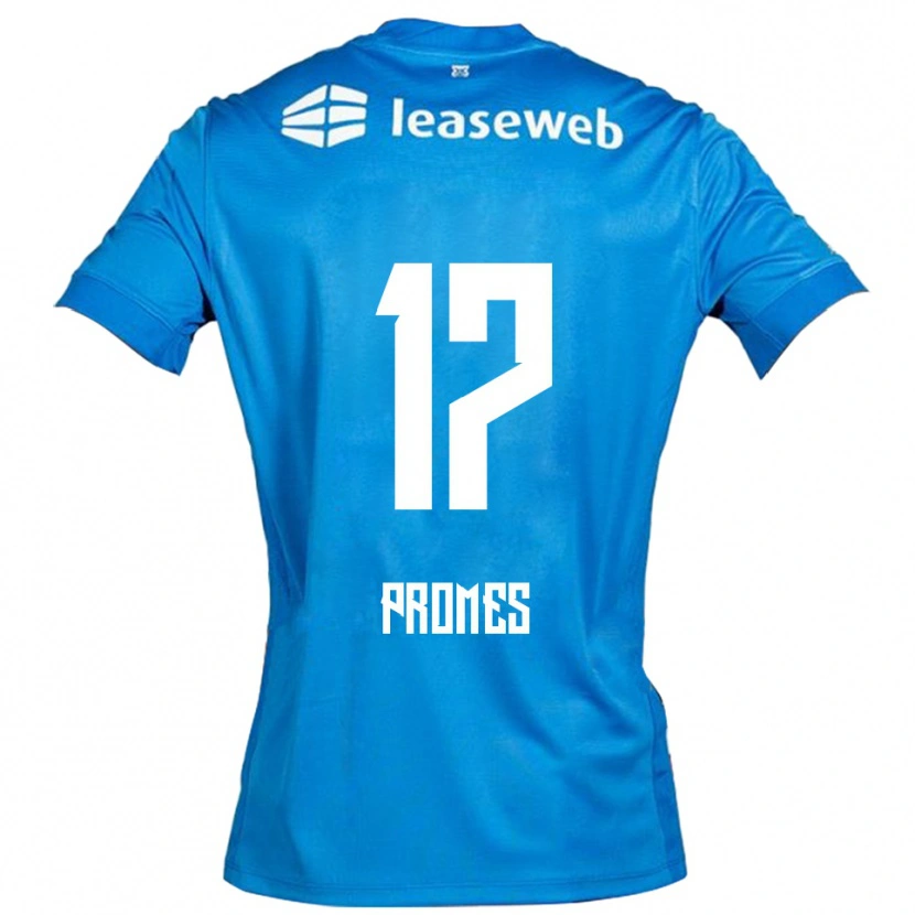 Danxen Dětské Rodrigo Promes #17 Modrá Bílá Daleko Hráčské Dresy 2025/26 Dres