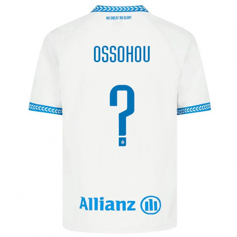 Danxen Dětské Clever Ossohou #0 Modrá Bílá Daleko Hráčské Dresy 2025/26 Dres