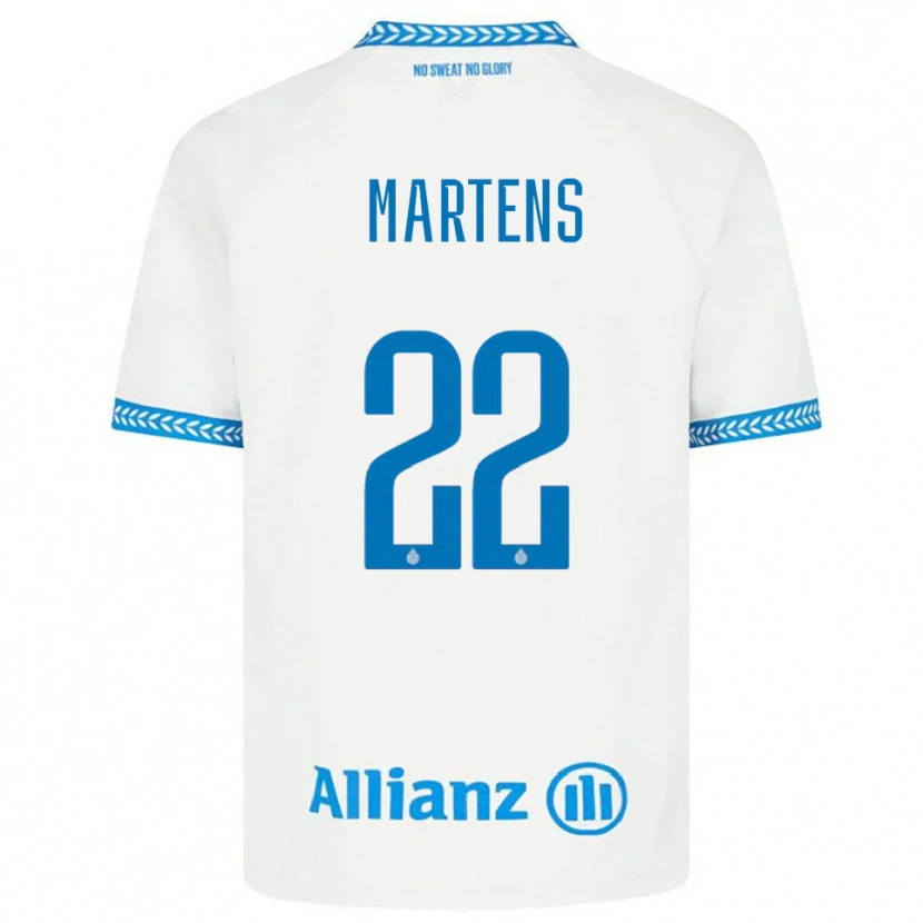 Danxen Dětské Quinze Martens #22 Modrá Bílá Daleko Hráčské Dresy 2025/26 Dres