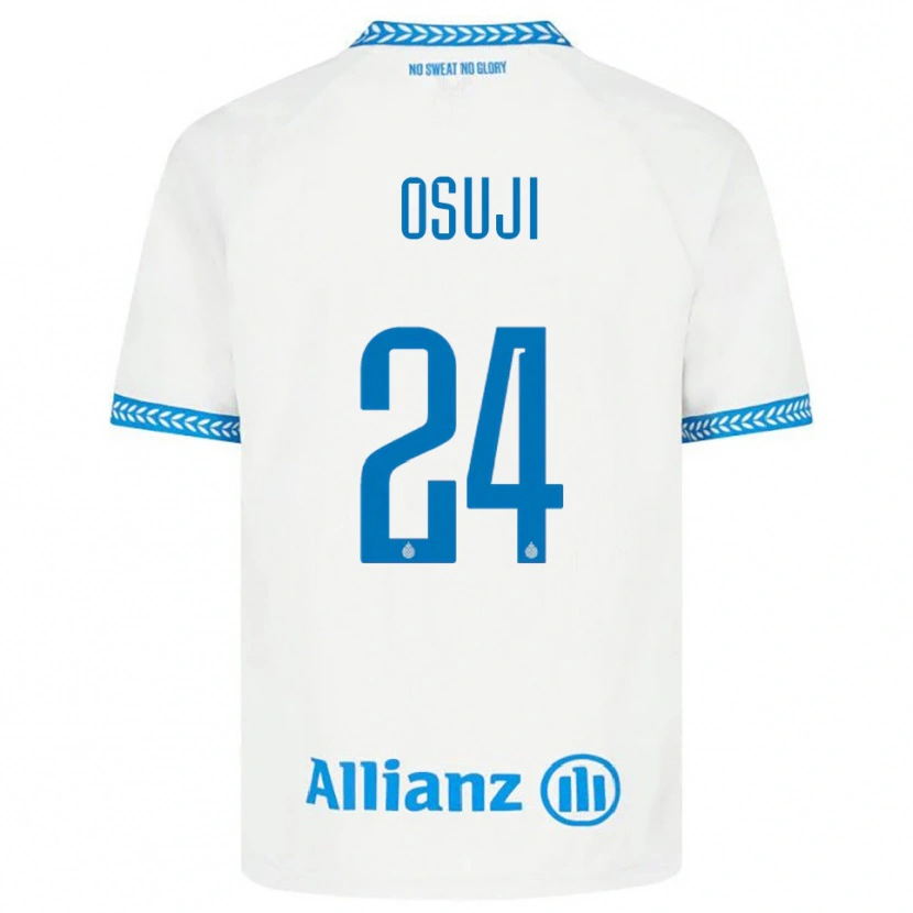 Danxen Dětské Vince Osuji #24 Modrá Bílá Daleko Hráčské Dresy 2025/26 Dres