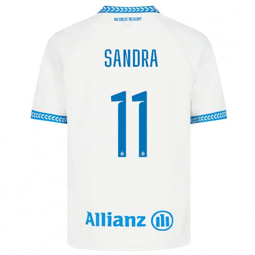 Danxen Dětské Cisse Sandra #11 Modrá Bílá Daleko Hráčské Dresy 2025/26 Dres