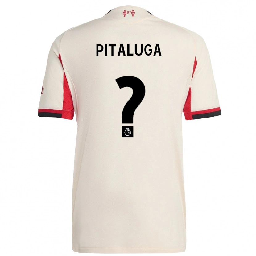 Danxen Dětské Marcelo Pitaluga #0 Bílá Černá Daleko Hráčské Dresy 2025/26 Dres