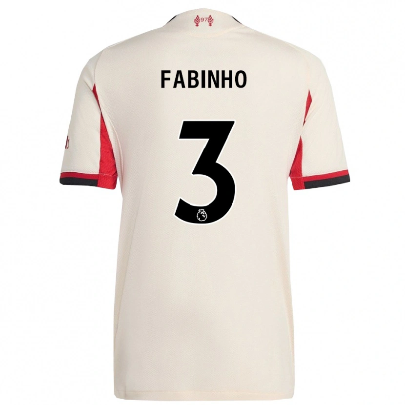Danxen Dětské Fabinho #3 Bílá Černá Daleko Hráčské Dresy 2025/26 Dres