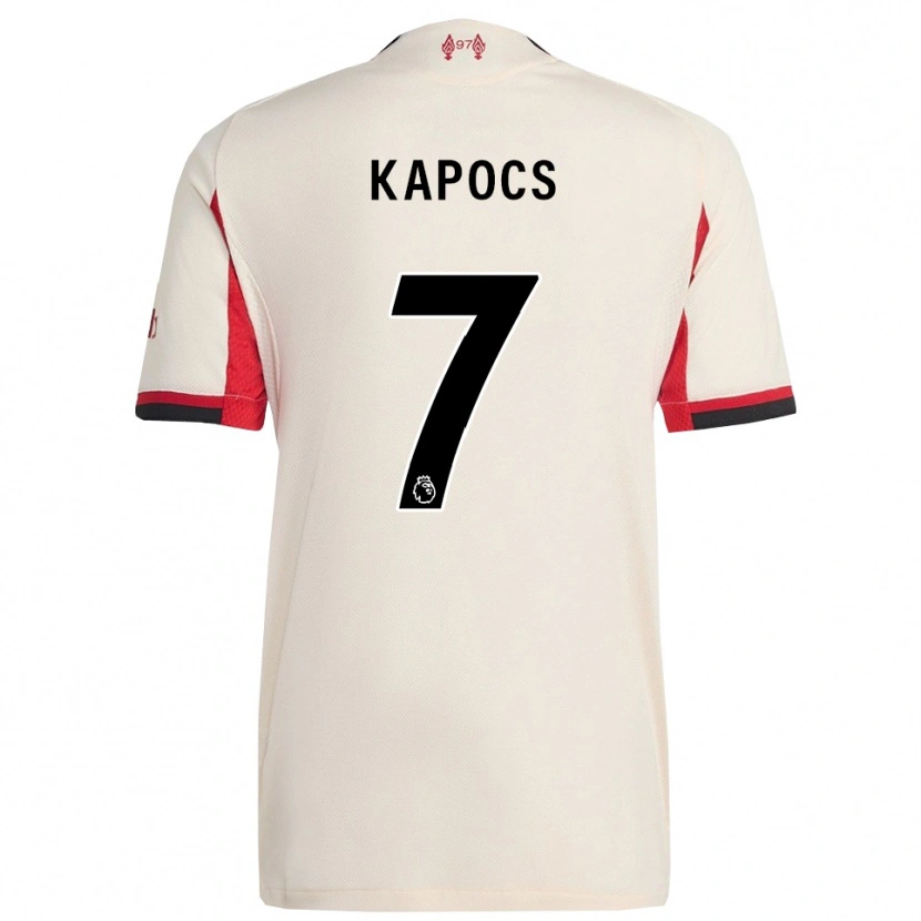 Danxen Dětské Cornelia Kapocs #7 Bílá Černá Daleko Hráčské Dresy 2025/26 Dres