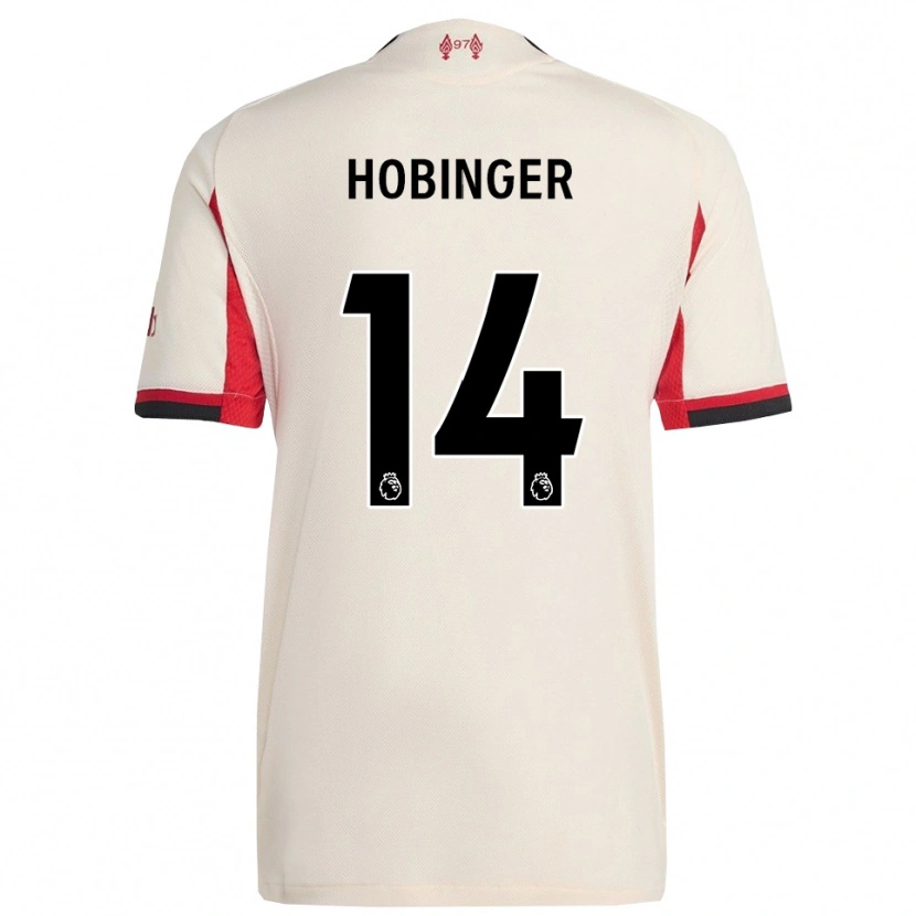 Danxen Dětské Marie Höbinger #14 Bílá Černá Daleko Hráčské Dresy 2025/26 Dres